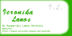 veronika lamos business card